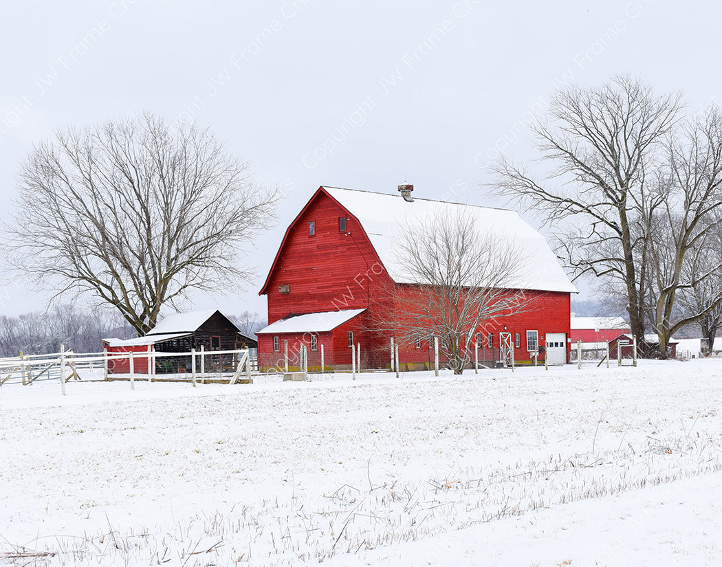 Winter on Horton Farm — South Glastonbury, Connecticut (January 2022)