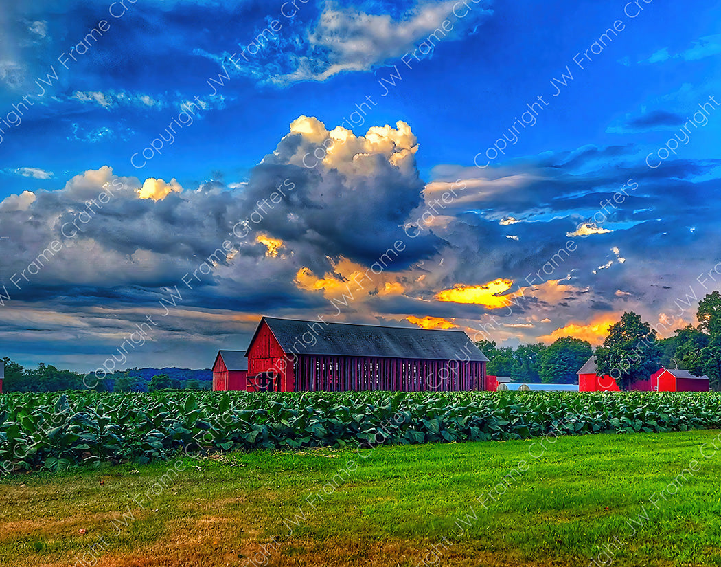 Clouds Over Horton Farm — South Glastonbury, Connecticut (July 2022)