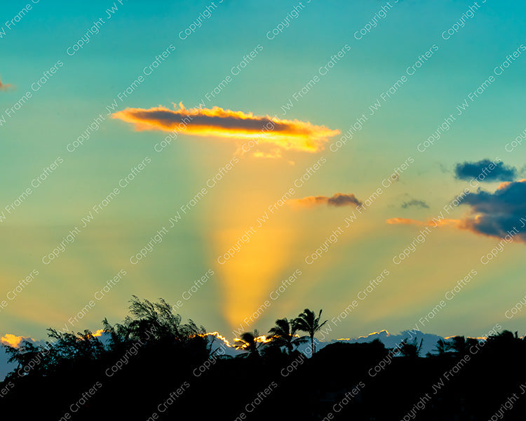 Kaua‘i Sunset Rays — Photographic Print