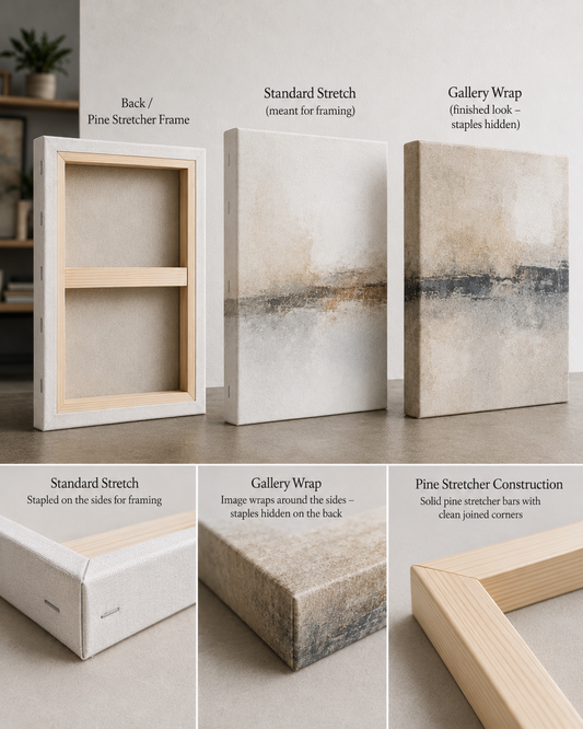 stetched canvas examples