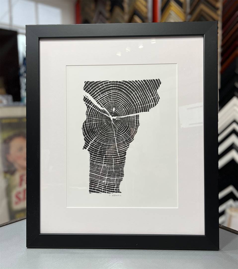 Vermont Woodcut