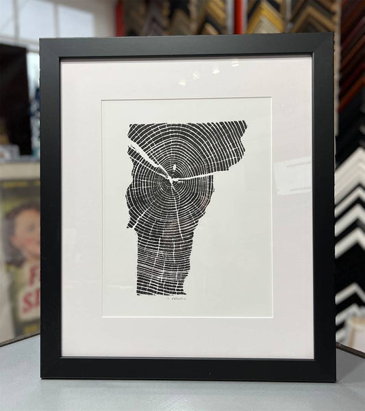 Vermont Woodcut