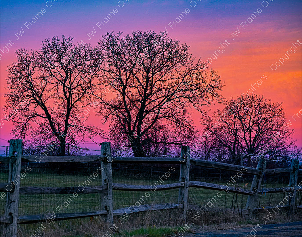 Sunrise on Matson Hill — South Glastonbury, Connecticut (March 2022)