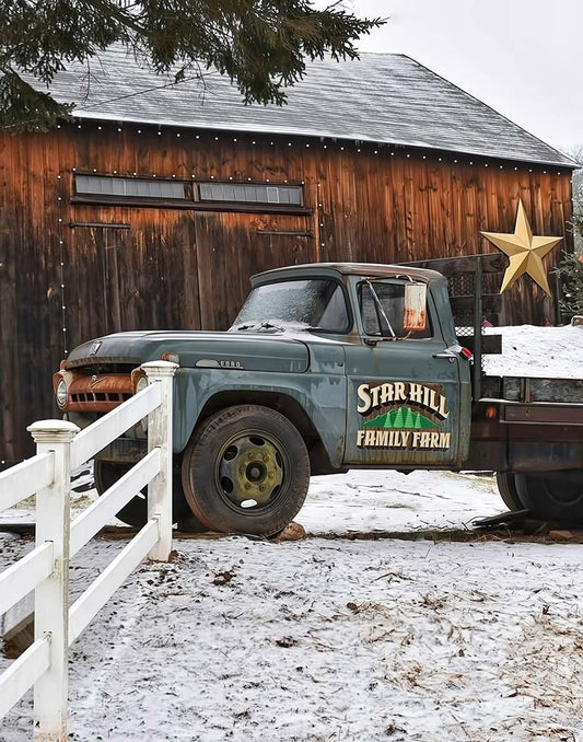 Star Hill in Snowfall — Portland, Connecticut (2023)