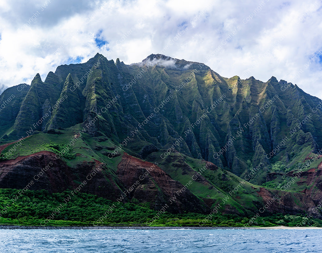 Nā Pali Coast Cliffs — Photographic Print